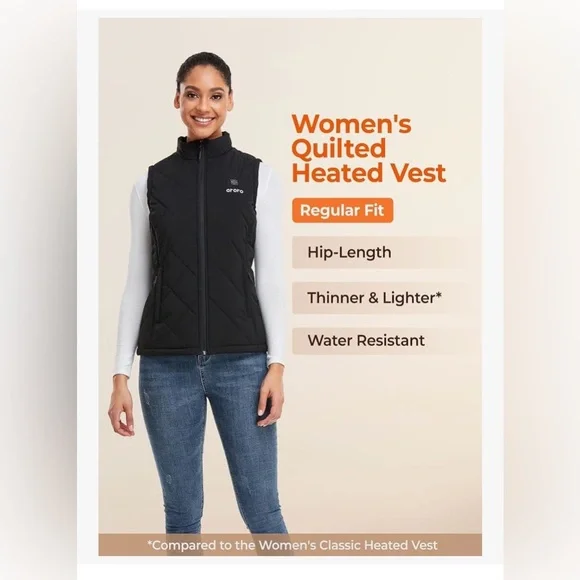 ororo Women’s heated vest. Never worn. Battery brand new. - Picture 9 of 9